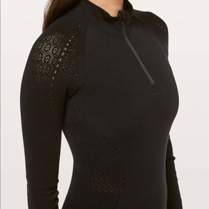 NWT Lululemon Reveal 1/2 ZIP mesh 8